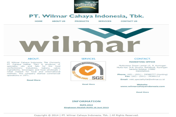 www.wilmarcahayaindonesia.com